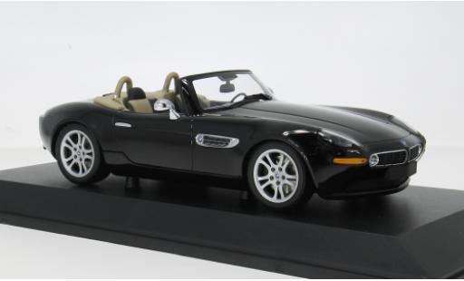 Diecast model cars Bmw Z8 roadster (E52) black 2001 1/18 Minichamps