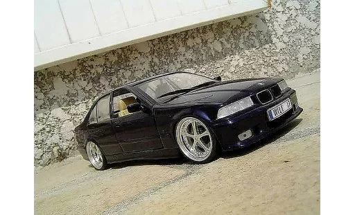 Bmw 325 kit m3 1/18 Ut Models E36 TDS jantes 17 pouces diecast model cars