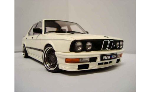 Bmw 535 tuning 1/18 Autoart M i 1985 jantes bbs diecast model cars