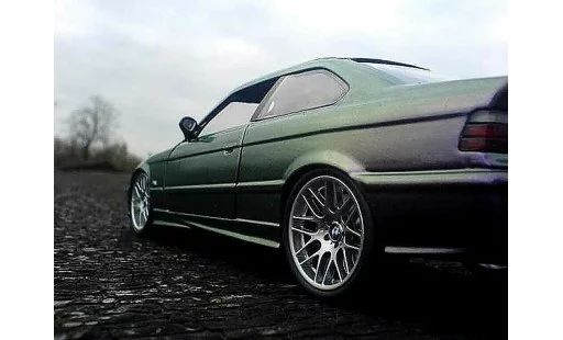 Bmw M3 coupe 1/18 Ut Models E36 peinture cameleon jantes m5 diecast model cars