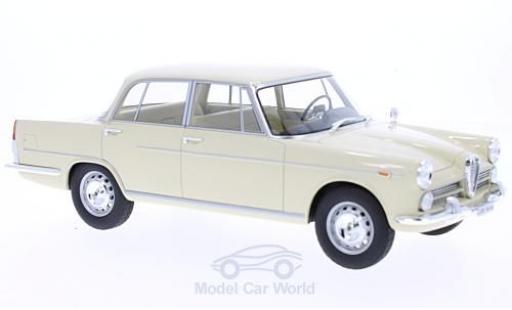 Diecast model cars Alfa Romeo 2000 berlina beige 1958 1/18 BoS Models