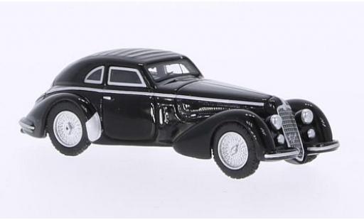 Diecast model cars Alfa Romeo 8C 2900 b mm roadster black RHD 1938 1/87 BoS Models