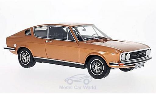 Diecast model cars Audi 100 coupe S copper 1973 1/18 BoS Models