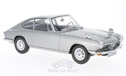 Diecast model cars Bmw 1600 GT grey 1968 1/18 BoS Models