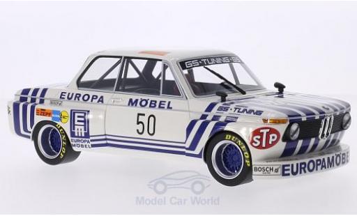 Diecast model cars Bmw 2002 course Gr.2 No.50 GS Tuning Europa M&Atilde;&para;bel DRM 1974 J.Obermoser 1/18 BoS Models