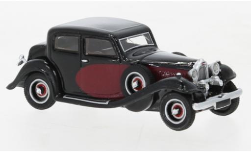 Diecast model cars Bugatti 57 Galibier Typ red/black 1934 1/87 BoS Models