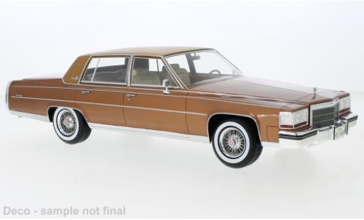 Diecast model cars Cadillac Fleetwood Brougham le cuivre 1982 1/18 BoS Models