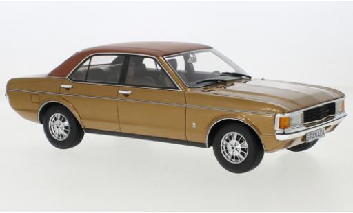 Diecast model cars Ford Granada Berlina MK I 2.3 LS metallise brun/matte-brun 1975 1/18 BoS Models