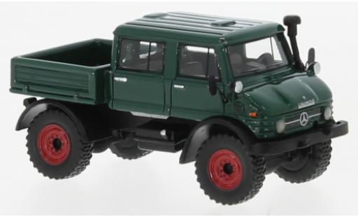 Diecast model cars Mercedes Unimog 406-425 U416 DoKa green 1977 1/87 BoS Models