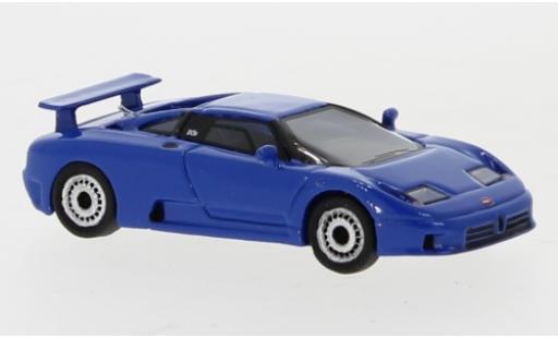 Diecast model cars Bugatti EB110 GT EB 110 blue 1991 1/87 BoS Models