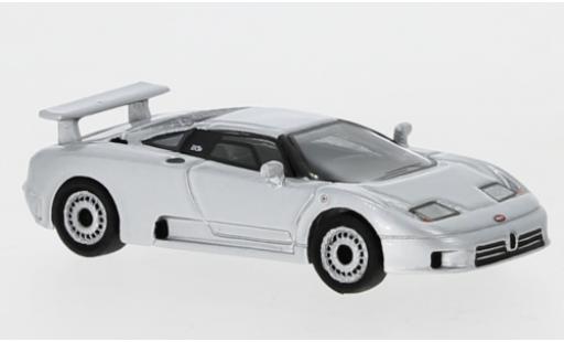 Diecast model cars Bugatti EB110 GT EB 110 metallic grey 1991 1/87 BoS Models