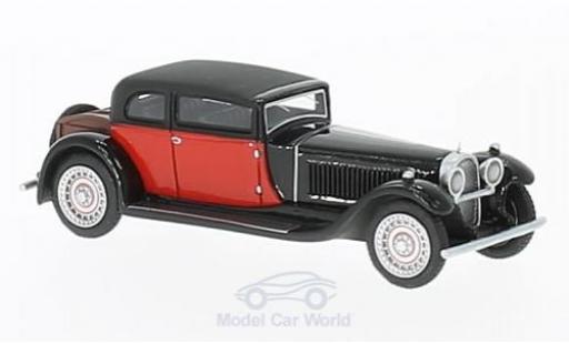 Diecast model cars Bugatti 41 weymann Type Royale by black/red RHD 1929 1/87 BoS Models