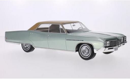Diecast model cars Buick Electra hardtop 4 portes 225 4-door metallic green/brown 1968 1/18 BoS Models