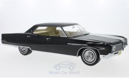 Diecast model cars Buick Electra hardtop 4 portes 225 4-Door black 1968 without Vitrine 1/18 BoS Models