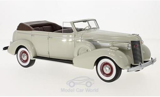 Diecast model cars Buick Roadmaster Phaeton 80-C Four-Door grey 1937 1/18 BoS Models