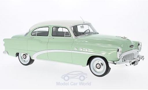 Diecast model cars Buick Special Sedan 4-Door Tourback green/white 1953 1/18 BoS Models