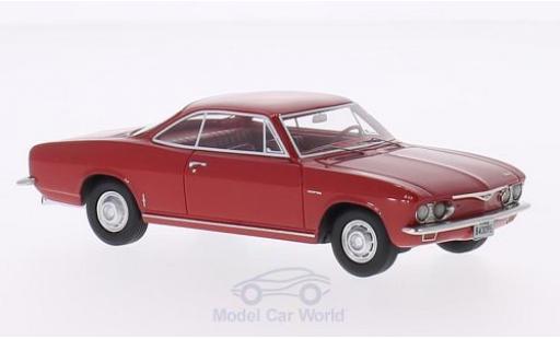 Diecast model cars Chevrolet Corvair Coupe Corsa red 1965 1/43 BoS Models