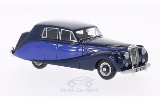 Diecast model cars Daimler DB18 Berline Hooper Empress blue/blue 1950 1/43 BoS Models