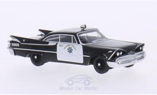 Diecast model cars Dodge Custom Royal Lancer Coupe California Highway Patrol 1959 1/87 BoS Models