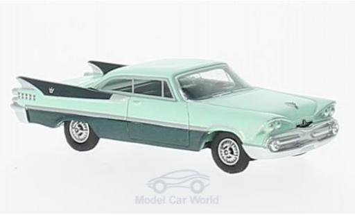 Diecast model cars Dodge Custom Royal Lancer Coupe green/green 1959 1/87 BoS Models