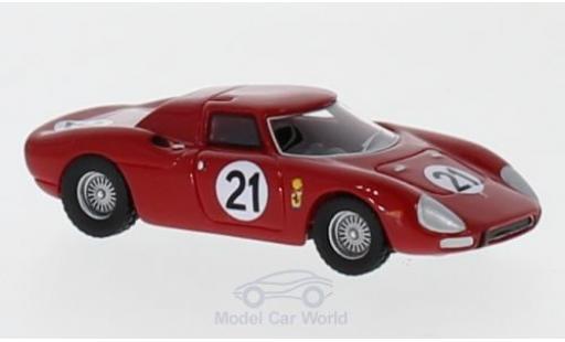 Diecast model cars Ferrari 250 LM No.21 24h Le Mans 1965 M.Gregory/J.Rindt 1/87 BoS Models