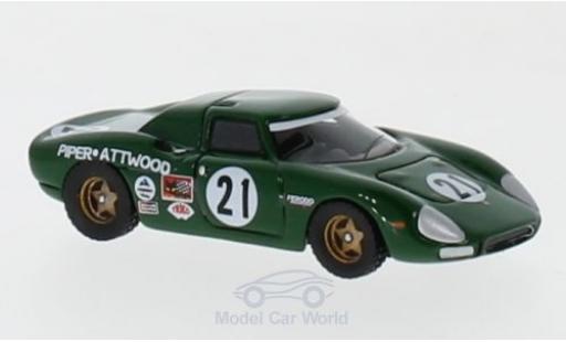 Diecast model cars Ferrari 250 LM No.21 24h Le Mans 1968 D.Piper/R.Attwood 1/87 BoS Models