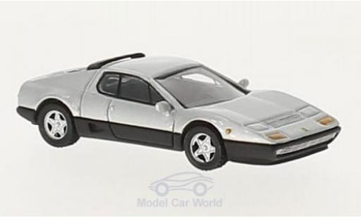 Diecast model cars Ferrari 512 Coupe BB grey 1976 1/87 BoS Models