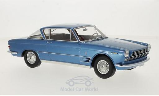 Diecast model cars Fiat 2300 Coupe S metallic blue 1961 1/18 BoS Models