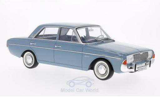 Diecast model cars Ford Taunus 20M (P5) blue 1/18 BoS Models