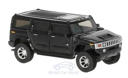 Diecast model cars Hummer H2 Base black 2003 1/87 BoS Models