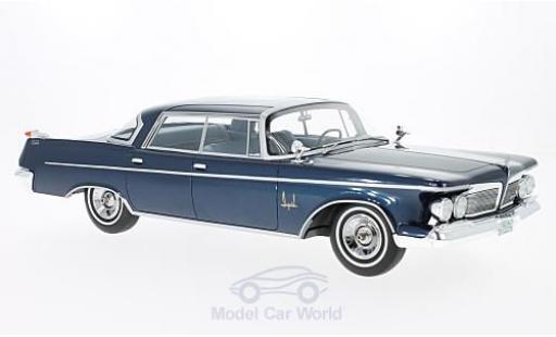 Diecast model cars Imperial Crown Southampton Base 4-Door metallic blue 1962 1/18 BoS Models