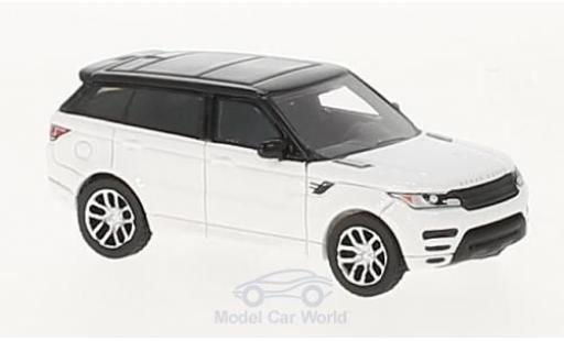 Diecast model cars Land Rover Range Rover Base Sport white 2013 1/87 BoS Models