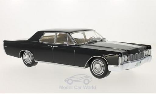 Diecast model cars Lincoln Continental 1968 black without Vitrine 1/18 BoS Models