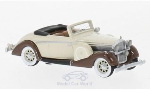 Diecast model cars Maybach SW SW38 38 Convertible Spohn beige/brown 1937 1/87 BoS Models
