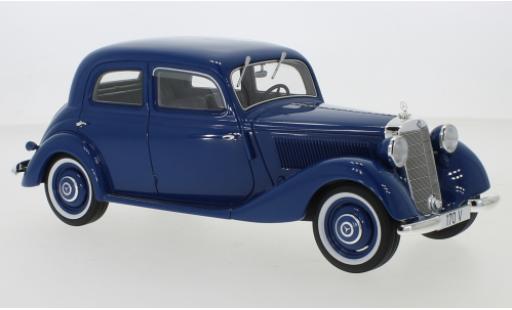Diecast model cars Mercedes 170 Base V blue 1939 1/18 BoS Models