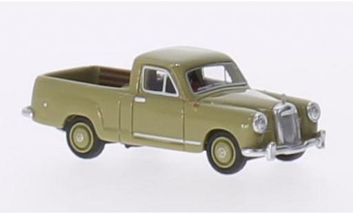 Diecast model cars Mercedes 180 Bakkie (W120) olive RHD 1956 1/87 BoS Models