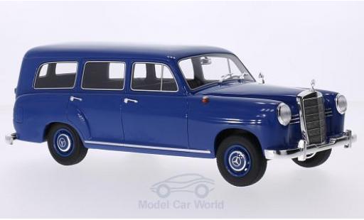 Diecast model cars Mercedes 180 Kombi (W120) Universal blue 1954 1/18 BoS Models
