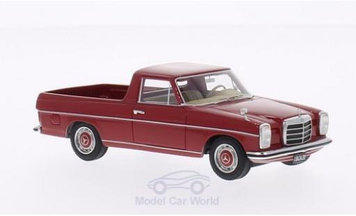 Diecast model cars Mercedes 220 Base D Binz (W115) Pick Up red 1/43 BoS Models