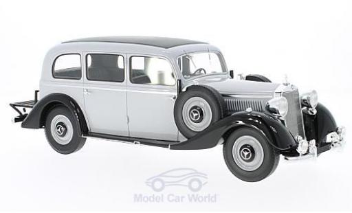Diecast model cars Mercedes 260 Base D Pullman grey/black 1937 without Vitrine 1/18 BoS Models