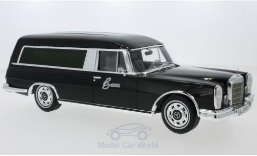 Diecast model cars Mercedes 600 Base Pollmann black 1969 1/18 BoS Models