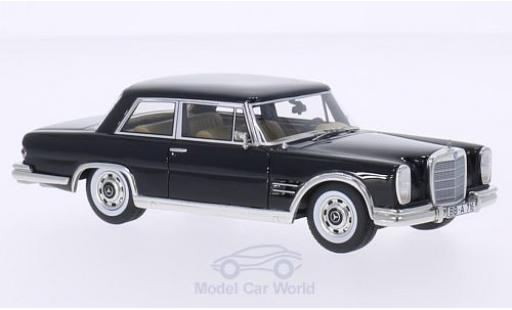 Diecast model cars Mercedes 600 Nallinger Coupe (W100) black 1/43 BoS Models