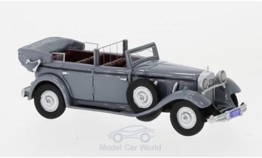 Diecast model cars Mercedes 770 Base (W07) Convertible grey RHD 1930 1/87 BoS Models