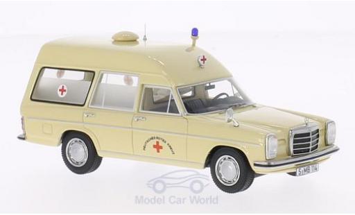 Diecast model cars Mercedes /8 Base (W114) Binz DRK - Deutsches Rotes Kreuz lusiv 1/43 BoS Models
