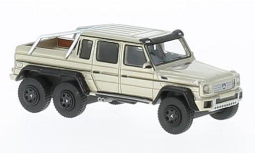 Diecast model cars Mercedes Classe G 6x6 AMG G 63 metallic beige 2013 1/87 BoS Models