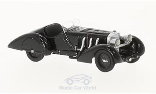 Diecast model cars Mercedes SSK Trossi Count black Der blacke Prinz 1932 1/87 BoS Models