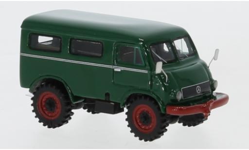Diecast model cars Mercedes Unimog 401-404 402 green 1956 1/87 BoS Models