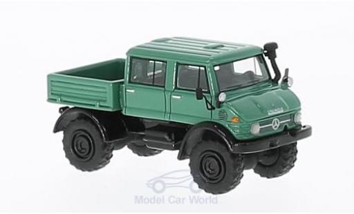 Diecast model cars Mercedes Unimog 406-425 U416 DoKa green 1977 1/87 BoS Models