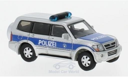 Diecast model cars Mitsubishi Pajero Base Police 2003 1/87 BoS Models