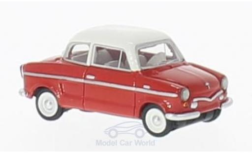 Diecast model cars NSU Prinz Prinz II III red/white 1960 1/18 BoS Models