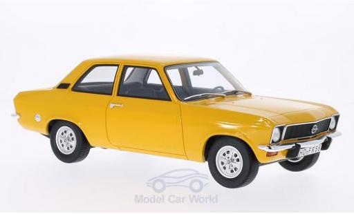 Diecast model cars Opel Ascona A Base A yellow 1973 2-T&Atilde;&frac14;rer 1/18 BoS Models